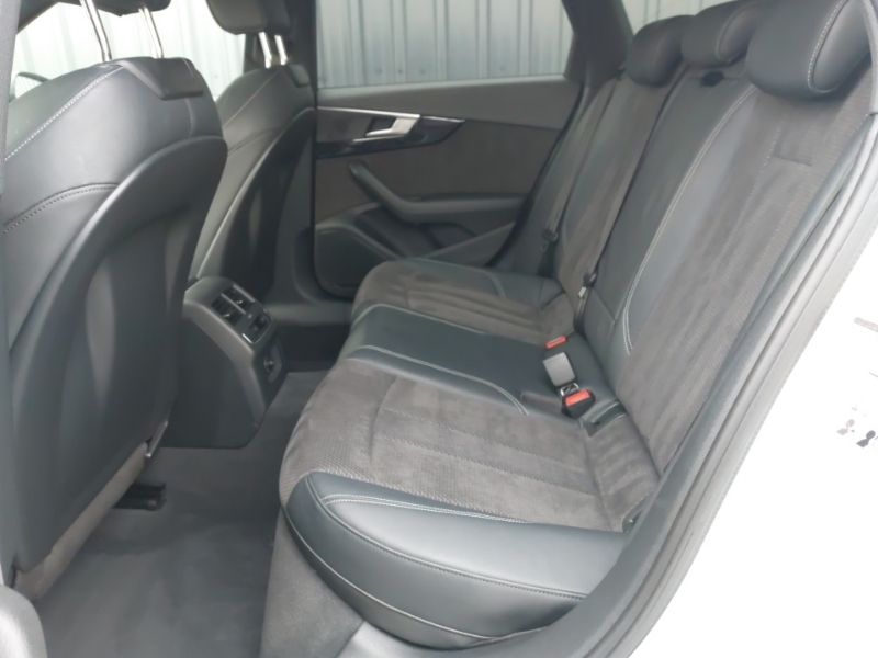 Audi A4 35 Tfsi Black Edition VT19TVK White #6