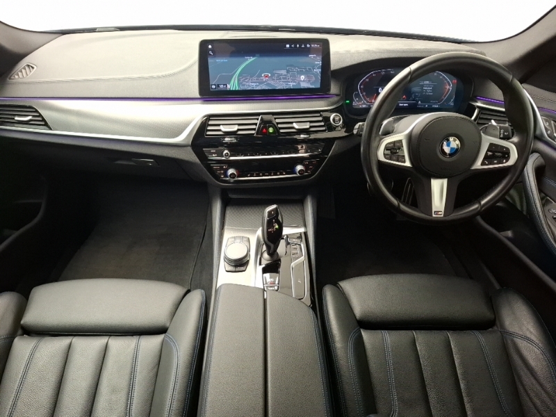 BMW 5 Series 520D Mht M Sport Step SC23RVV Black #3