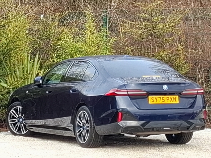 BMW 5 Series 530E M Sport SY75PXN Blue #2