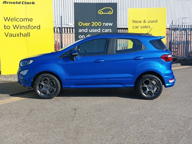 Ford Ecosport 1.0 Ecoboost 140 St-line LV22DZR Blue #4