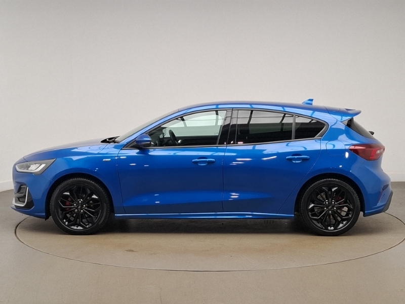 Ford Focus 1.0 Ecoboost Hybrid Mhev 155 St-line Vignale MM72KZL Blue #4