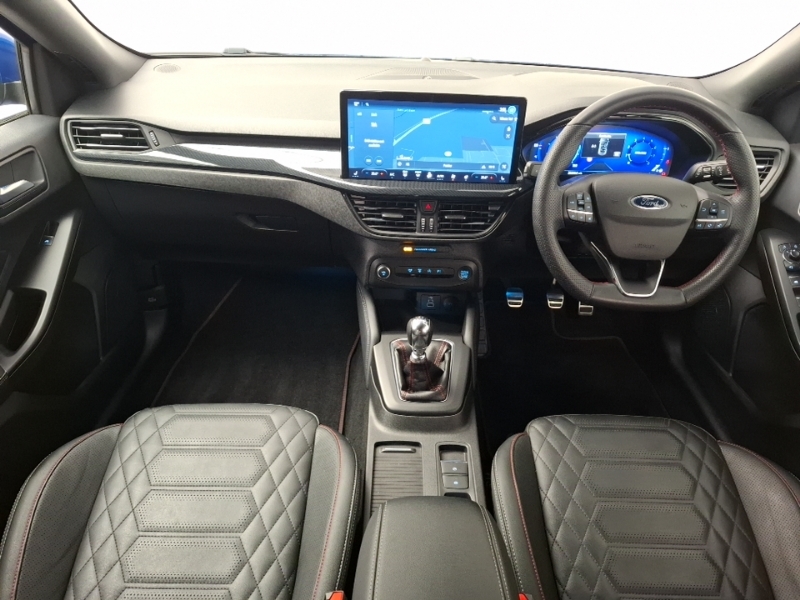 Ford Focus 1.0 Ecoboost Hybrid Mhev 155 St-line Vignale MM72KZL Blue #3