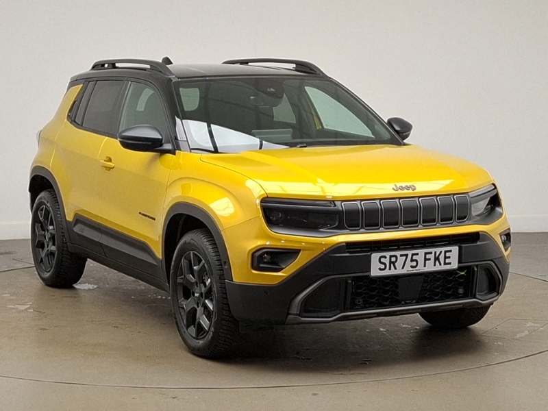 Jeep Avenger 1.2 E-awd E-hybrid Overland Dct SR75FKE Yellow