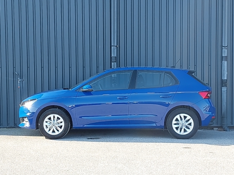 Skoda Fabia 1.0 Tsi Se Edition PK75FJX Blue #4