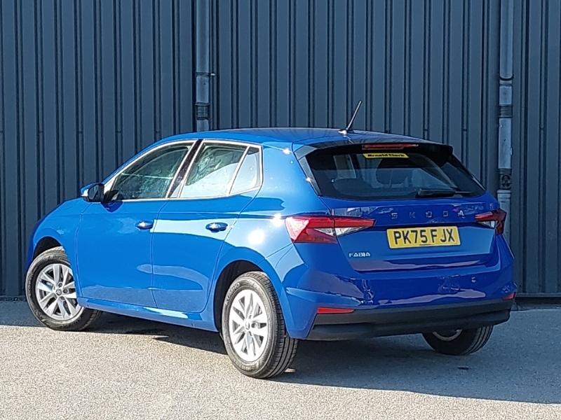 Skoda Fabia 1.0 Tsi Se Edition PK75FJX Blue #2