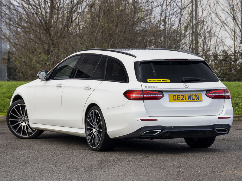 Mercedes-Benz E Class E220d Amg Line Night Edition Prem 9G-tronic DE21WCN White #2