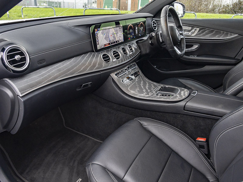 Mercedes-Benz E Class E220d Amg Line Night Edition Prem 9G-tronic DE21WCN White #5
