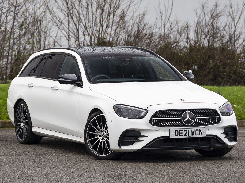 Mercedes-Benz E Class E220d Amg Line Night Edition Prem 9G-tronic White