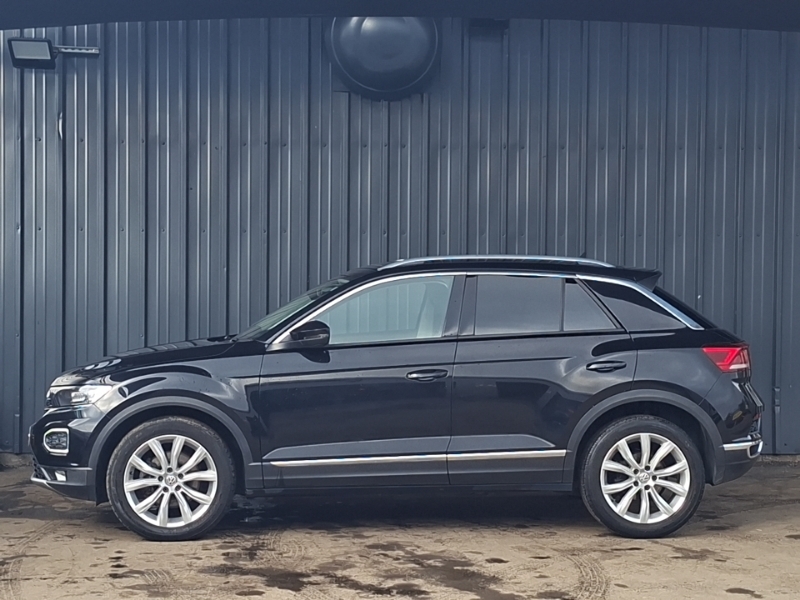 Volkswagen T-Roc 2.0 Tdi 4Motion Sel ET68HOH Black #4
