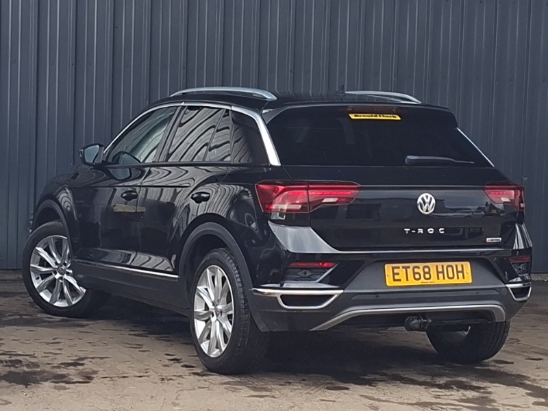 Volkswagen T-Roc 2.0 Tdi 4Motion Sel ET68HOH Black #2