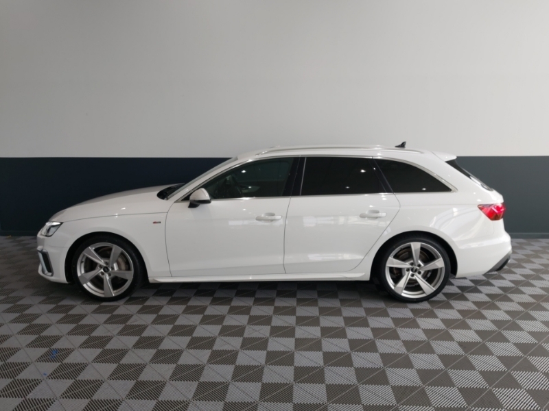 Audi A4 40 Tfsi 204 S Line S Tronic YF72TZY White #4