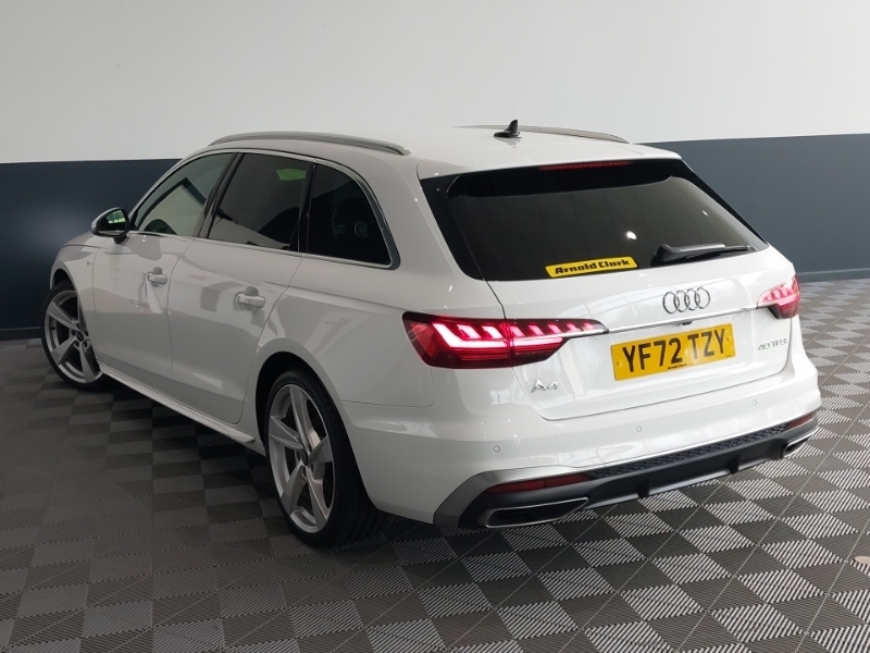 Audi A4 40 Tfsi 204 S Line S Tronic YF72TZY White #2