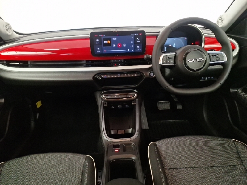 Fiat 600 1.2 Hybrid 48V Edct-6 FJ25NFR Red #3