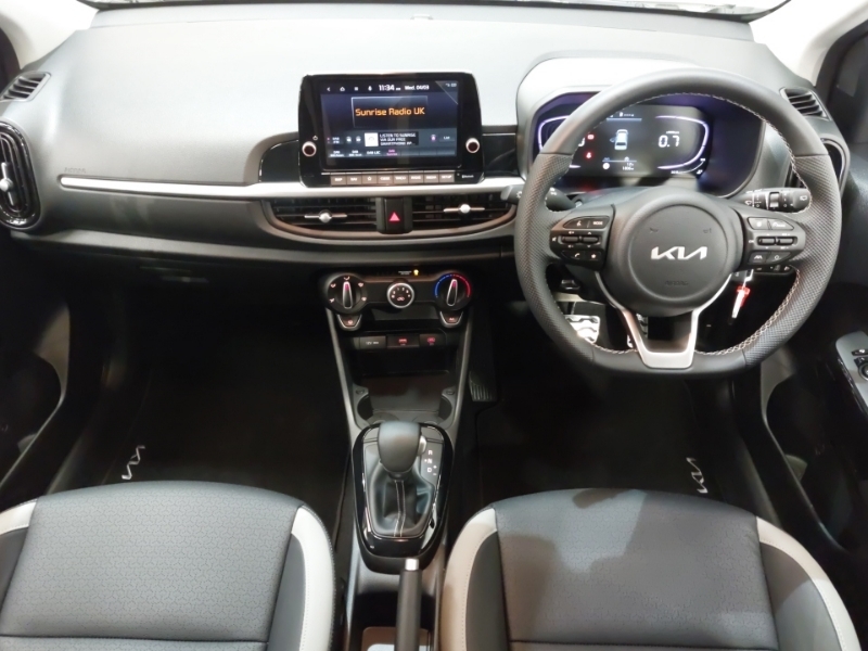 Kia Picanto 1.0 67 Gt-line SD75NFN White #3