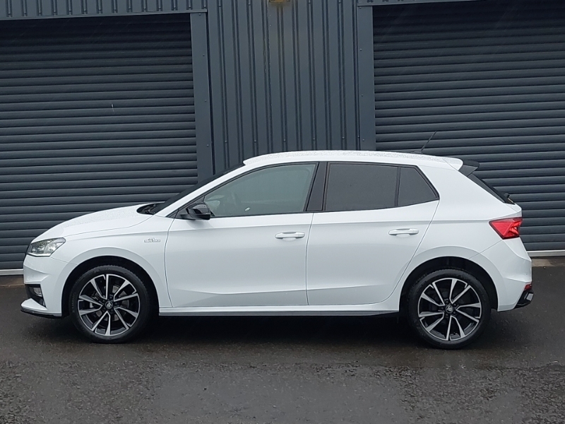 Skoda Fabia 1.0 Tsi 116 Monte Carlo Edition KM75FTK White #4