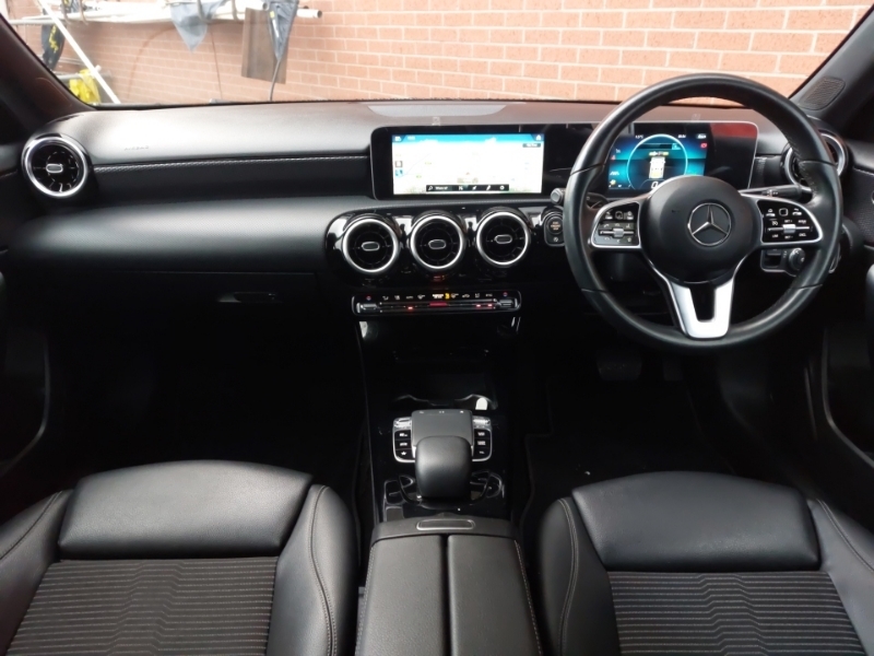 Mercedes-Benz A Class A180d Sport Executive YE68HCA Black #3