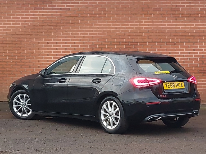 Mercedes-Benz A Class A180d Sport Executive YE68HCA Black #2