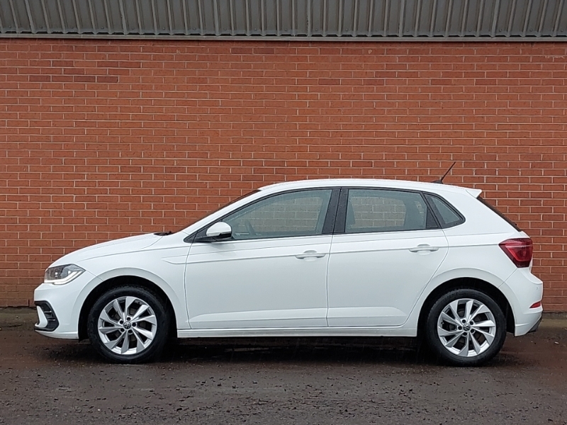 Volkswagen Polo 1.0 Tsi Style SE23CWX White #4