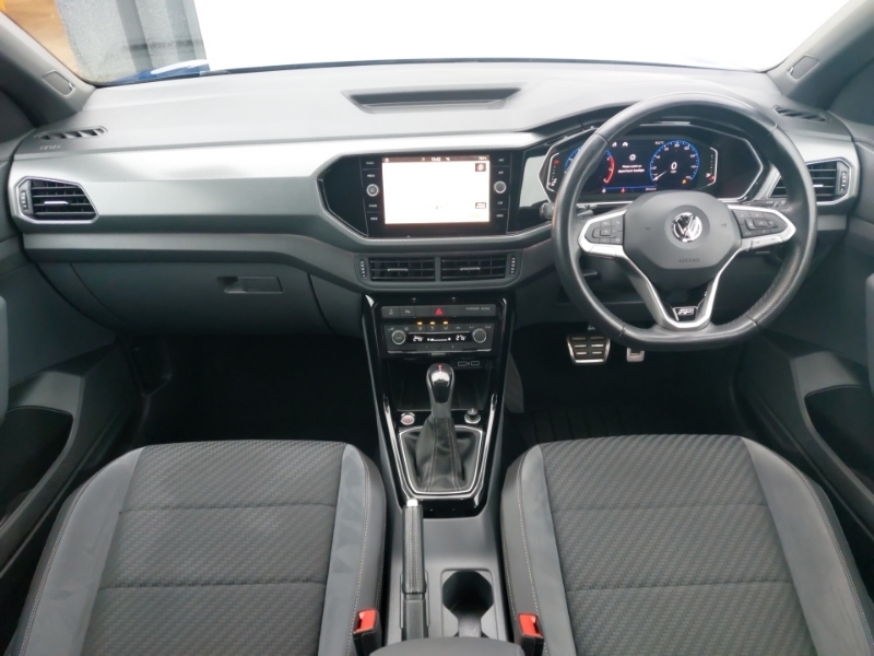 Volkswagen T-Cross 1.0 Tsi 115 R-line Dsg SK20UJZ Blue #3