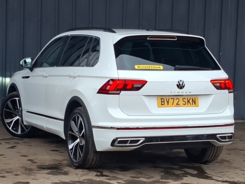 Volkswagen Tiguan 2.0 Tdi R-line Dsg BV72SKN White #2