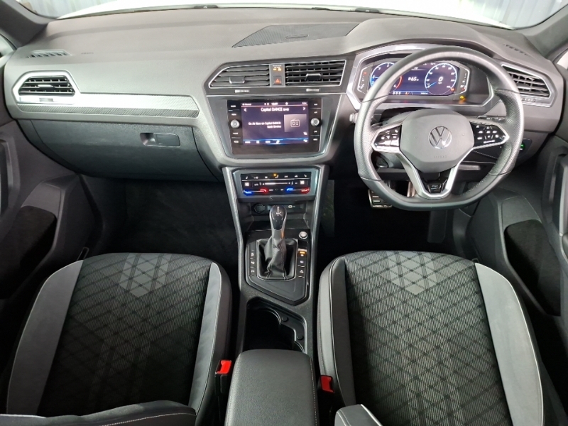 Volkswagen Tiguan 2.0 Tdi R-line Dsg BV72SKN White #3