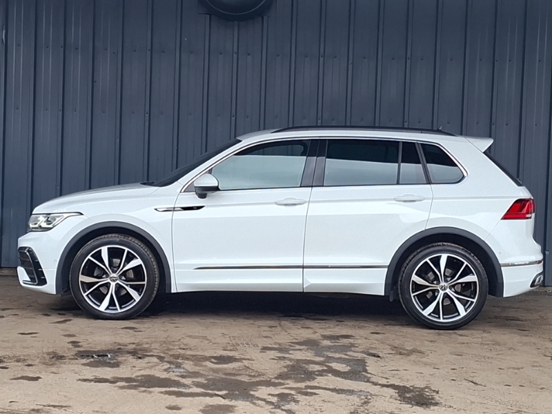 Volkswagen Tiguan 2.0 Tdi R-line Dsg BV72SKN White #4