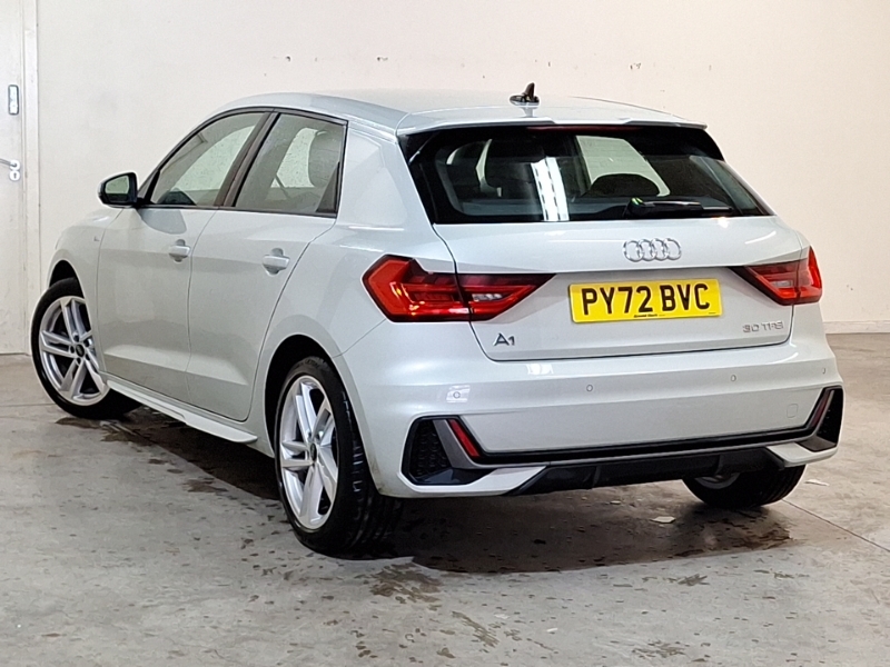 Audi A1 30 Tfsi 110 S Line PY72BVC Silver #2