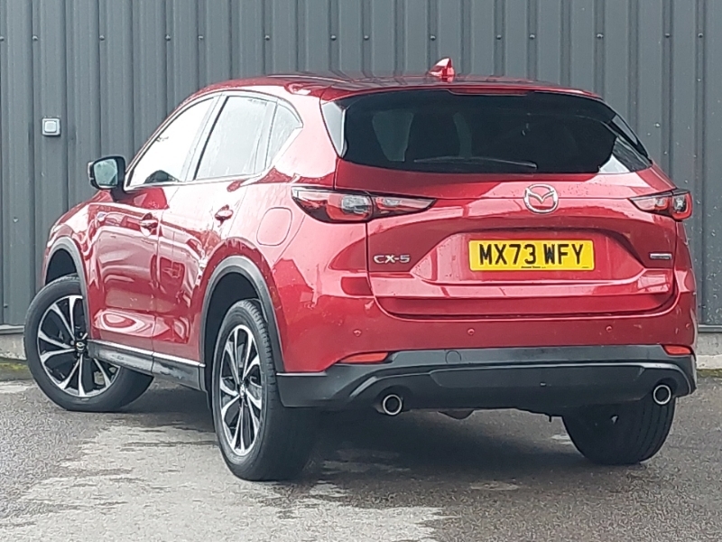 Mazda CX-5 2.0 E-skyactiv G Mhev Exclusive-line MX73WFY Red #2