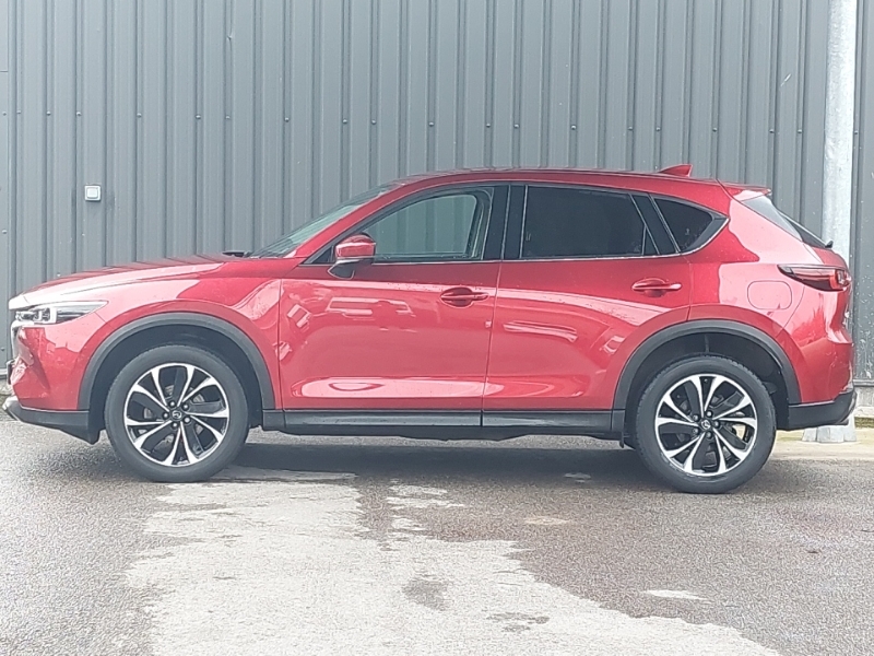 Mazda CX-5 2.0 E-skyactiv G Mhev Exclusive-line MX73WFY Red #4