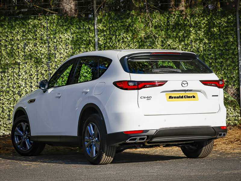Mazda CX-60 2.5 Phev Exclusive-line White #2