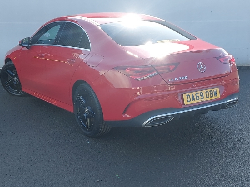 Mercedes-Benz CLA Class Cla 200 Amg Line Tip DA69OBW Red #2