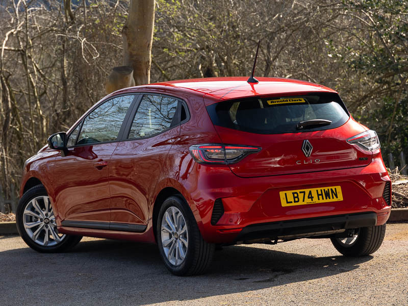 Renault Clio 1.6 E-tech Full Hybrid 145 Evolution LB74HWN Red #2