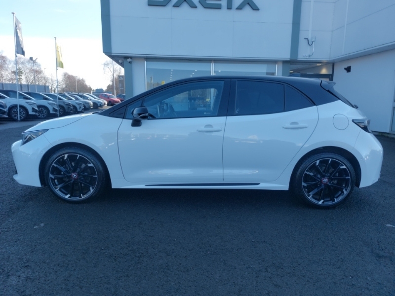 Toyota Corolla 1.8 Vvt-i Hybrid Gr Sport Cvt KF72RNN White #4