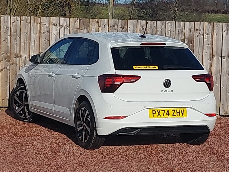 Volkswagen Polo 1.0 Tsi Match PX74ZHV White #2