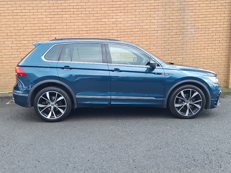 Volkswagen Tiguan 2.0 Tdi 4Motion R-line Dsg KS72OGZ Blue #4