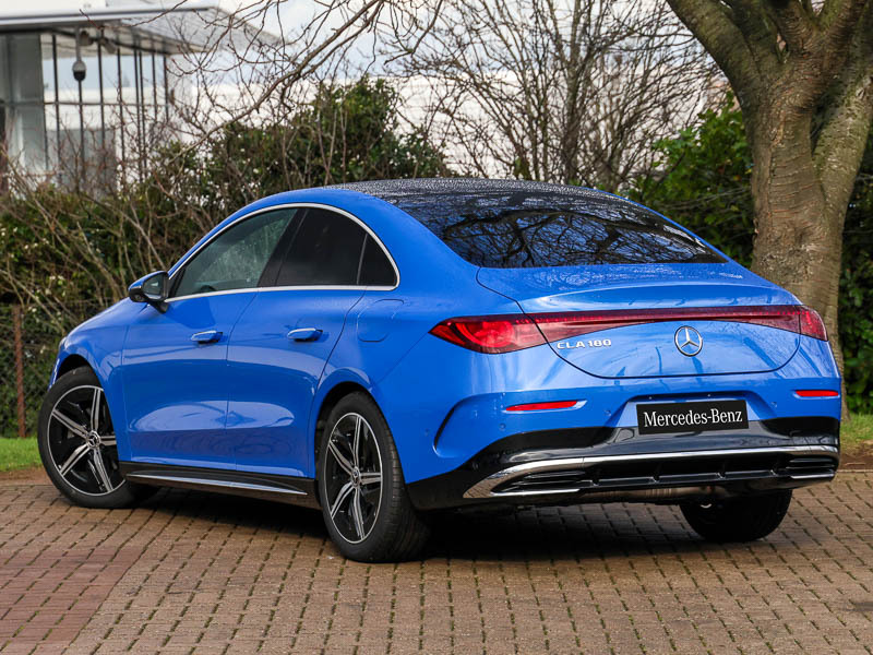 Mercedes-Benz CLA Class Cla 180 Amg Line Executive Blue #2