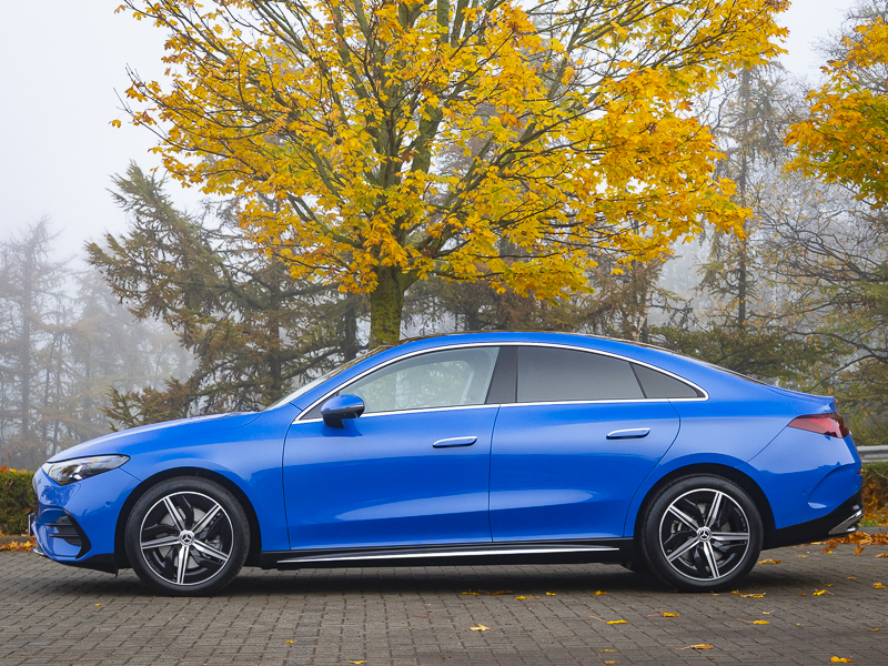 Mercedes-Benz CLA Class Cla 250 200Kw Eq Tech Amg Line Ed 85Kwh Blue #4