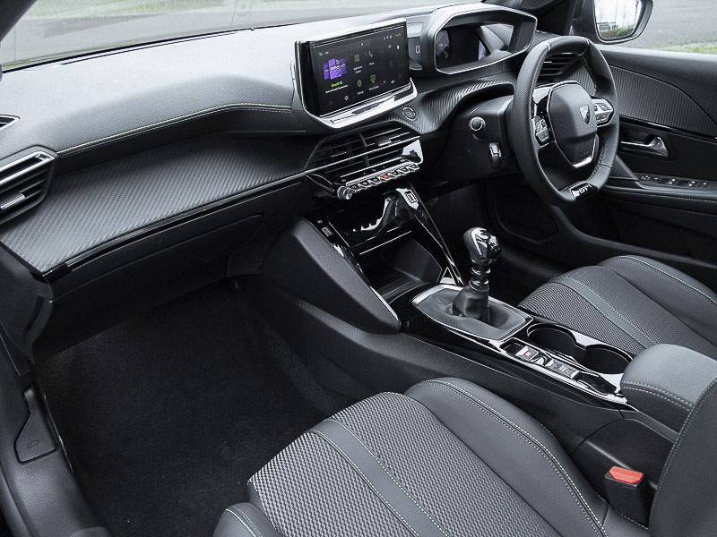 Peugeot 208 1.2 Puretech 100 Gt SG26WFP Black #5
