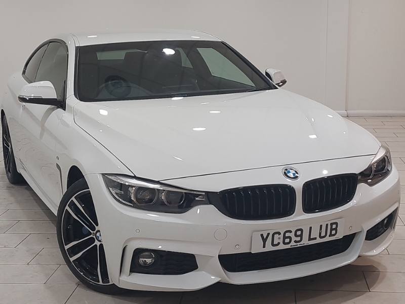 BMW 4 Series 420D 190 M Sport Professional Media White
