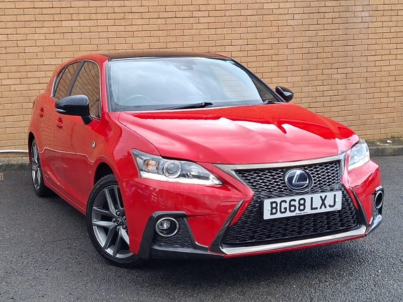 Lexus CT 200H 1.8 F-sport Cvt Red