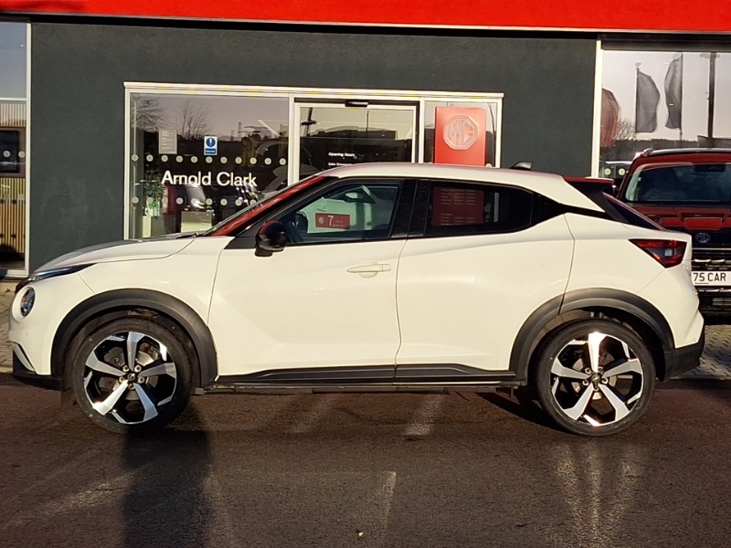 Nissan Juke 1.0 Dig-t 114 Tekna SW70ETT White #4