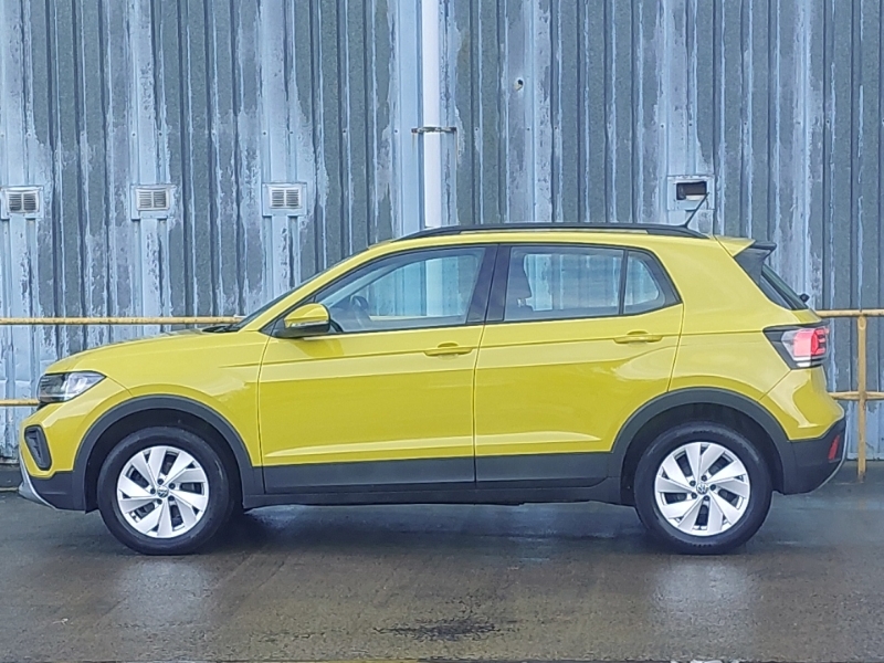 Volkswagen T-Cross 1.0 Tsi Life NG24LZF Yellow #4