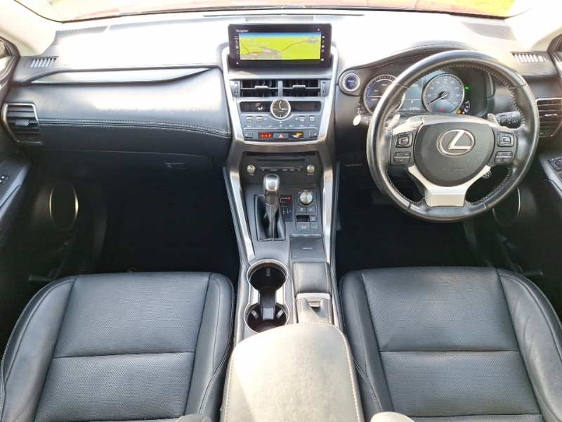 Lexus NX 300H 2.5 Luxury Cvt Premium Nav SK68UJJ Red #3
