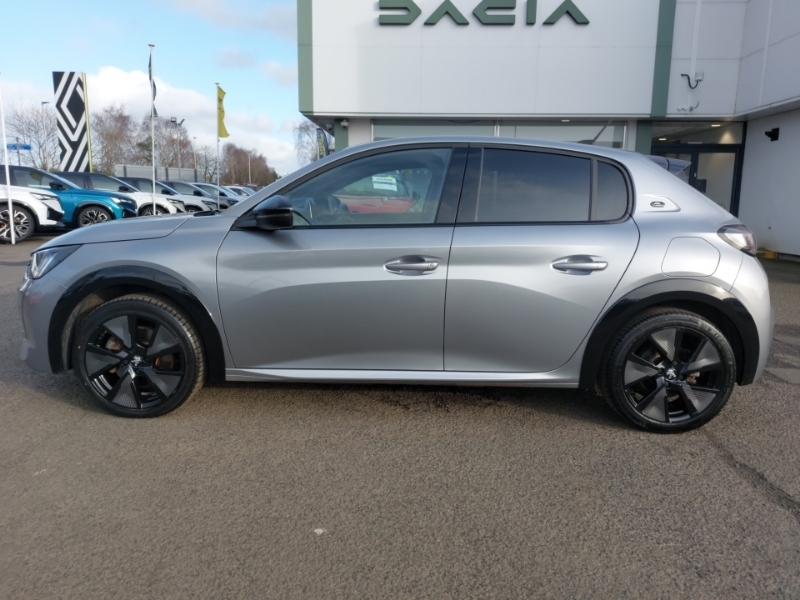 Peugeot e-208 100Kw Gt Line 50Kwh Grey #4