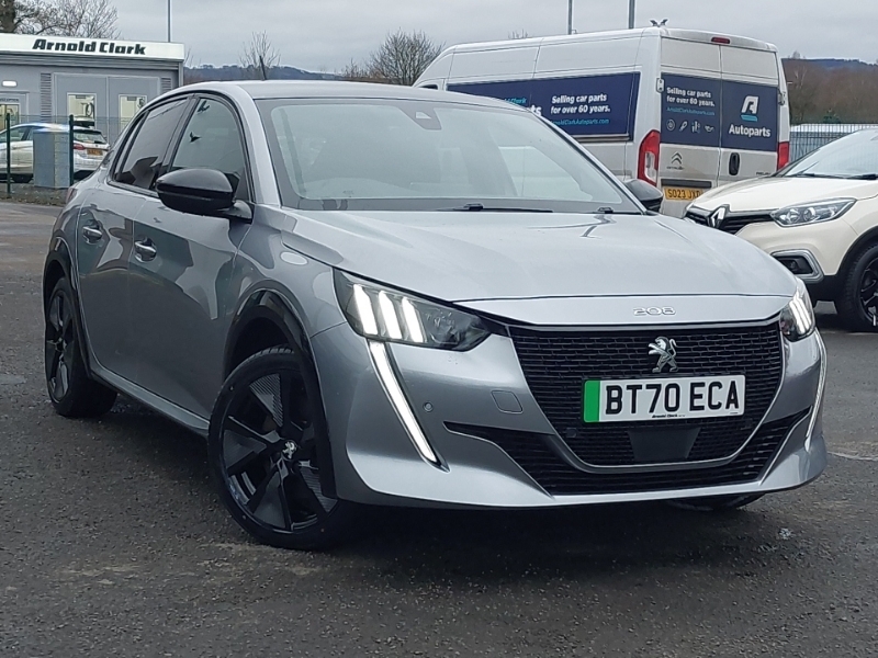 Peugeot e-208 100Kw Gt Line 50Kwh Grey