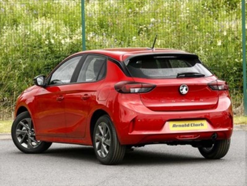 Vauxhall Corsa 1.2 Turbo Design SA26FGX Red #2