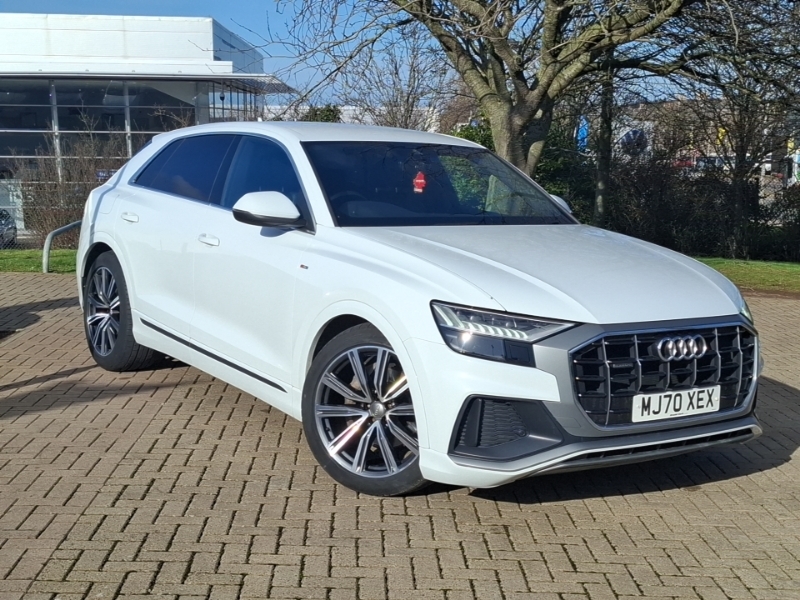 Audi Q8 50 Tdi Quattro S Line Tiptronic Leather White