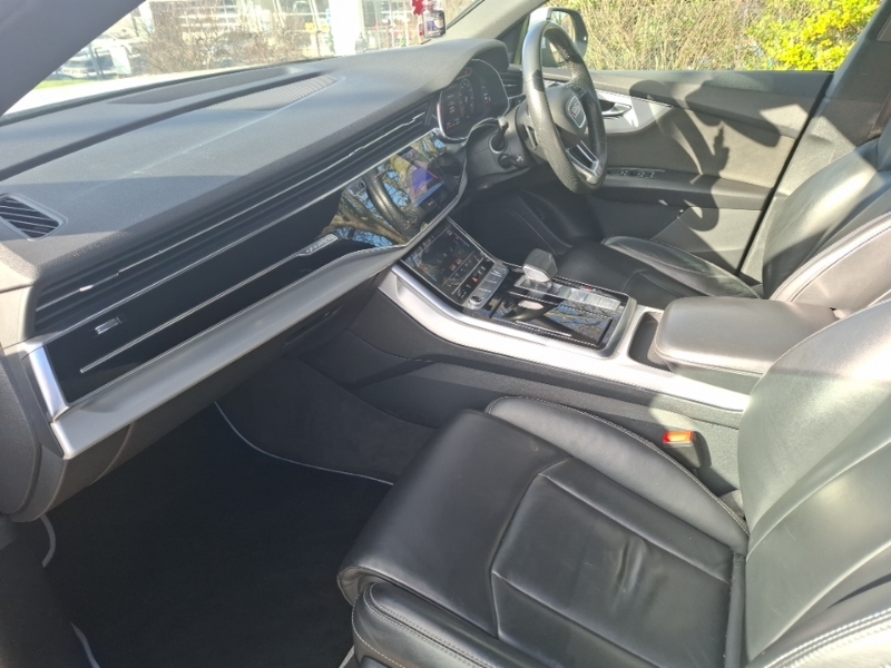 Audi Q8 50 Tdi Quattro S Line Tiptronic Leather White #5
