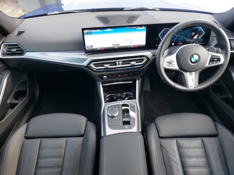 BMW 3 Series 320D Mht M Sport Step YA24UUM Blue #3