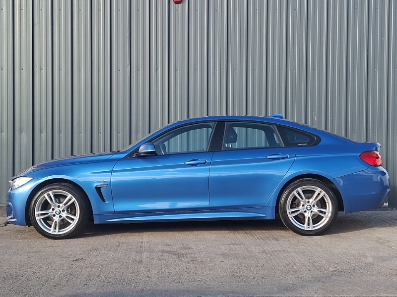 BMW 4 Series 420D 190 Xdrive M Sport Prof Media NK17LWO Blue #4